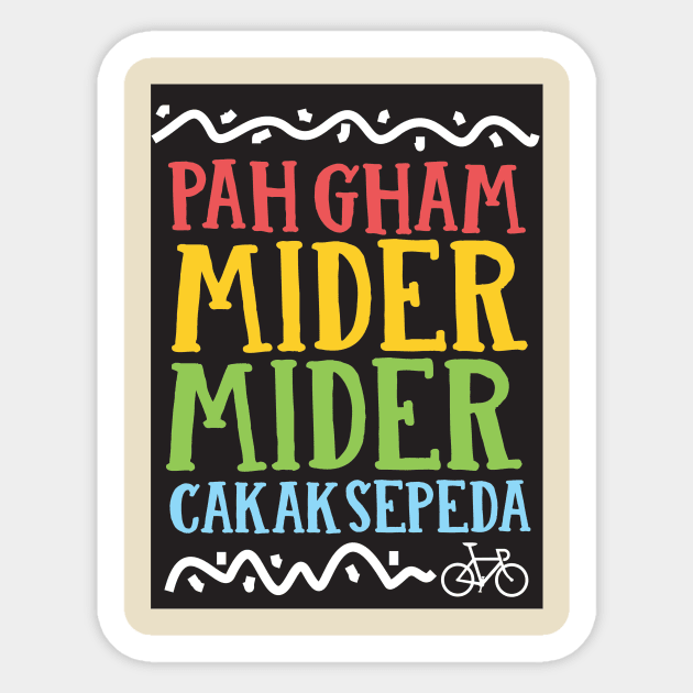 bike mider on bike Sticker by arsenrgh